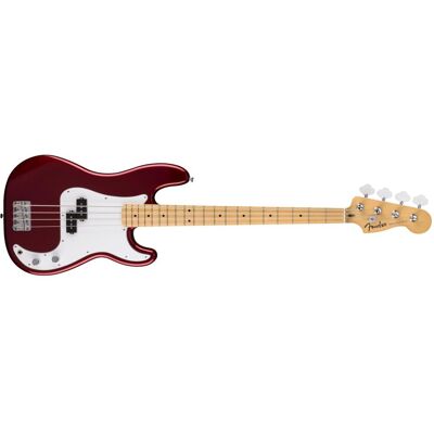 Fender Standard Precision Bass Electric Bass, Candy Cola (Basse électrique, Corps en peuplier, Manche en érable), Guitare, Rouge Fender Standard Precision Bass Electric Bass, Candy Cola (Basse électrique, Corps en peuplier, Manche en érable), Guitare, Rouge