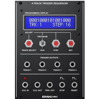 EMW - 4-Track Trigger Sequencer EAN: 7896977870585, Synthétiseur EMW - 4-Track Trigger Sequencer EAN: 7896977870585, Synthétiseur
