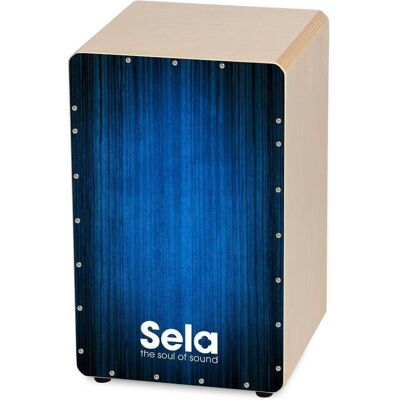Sela Varios Blue (Cajón), Instrument à percussion, Bleu Sela Varios Blue (Cajón), Instrument à percussion, Bleu