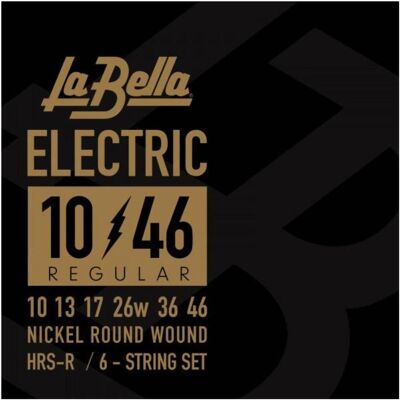 La Bella HRS-R Regular 010/046 (6x, Guitare électrique, 0.05"), Corde de guitare La Bella HRS-R Regular 010/046 (6x, Guitare électrique, 0.05"), Corde de guitare