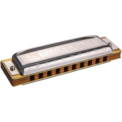 Hohner Blues Harp (Harmonica, Diatonique), Instrument à vent, Marron Hohner Blues Harp (Harmonica, Diatonique), Instrument à vent, Marron