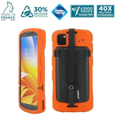 Mobilis PROTECH Case - Safety Orange + Handstrap TC53 TC58, Lecteur de codes barres : accessoires Mobilis PROTECH Case - Safety Orange + Handstrap TC53 TC58, Lecteur de codes barres : accessoires