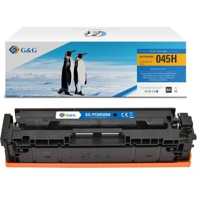 G&G, Toner, kompatibel Toner mit Canon 045HBK, NT-PC045XBK, black, 2800S (CF) G&G, Toner, kompatibel Toner mit Canon 045HBK, NT-PC045XBK, black, 2800S (CF)