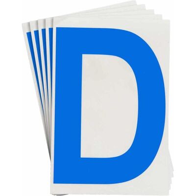 Brady, Rouleau d’étiquettes, Étiquettes ToughStripe avec numéros et lettres, bleu (146.05 mm) Brady, Rouleau d’étiquettes, Étiquettes ToughStripe avec numéros et lettres, bleu (146.05 mm)