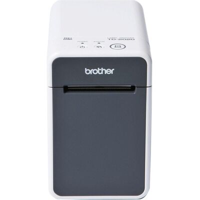 Brother TD-2020A (203 dpi), Imprimante d'étiquettes, Blanc, Gris Brother TD-2020A (203 dpi), Imprimante d'étiquettes, Blanc, Gris
