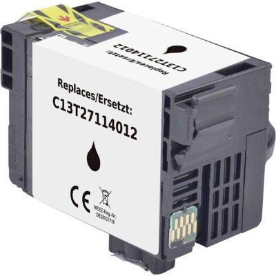 Renkforce, Cartouche d'impression, Druckerpatrone ersetzt Epson T2711 27XL C13T27114012 Kompatibel Schwarz (RF-6733166) Renkforce, Cartouche d'impression, Druckerpatrone ersetzt Epson T2711 27XL C13T27114012 Kompatibel Schwarz (RF-6733166)