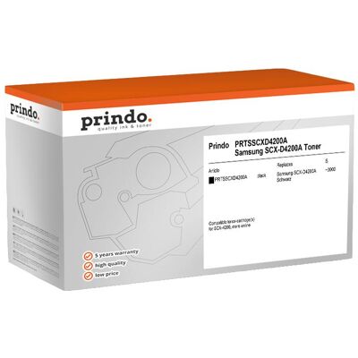Prindo, Toner, compatible avec Samsung SCX-D4200A (CF) Prindo, Toner, compatible avec Samsung SCX-D4200A (CF)