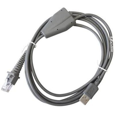 DataLogic CAB-412 USB, Type A, droit, Lecteur de codes barres : accessoires DataLogic CAB-412 USB, Type A, droit, Lecteur de codes barres : accessoires