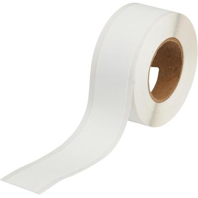 Brady, Rouleau d’étiquettes, JPC-1125-2581-SC, Vinyle, blanc, mat, 28.58 mm x 15.24 m, amovible, en continu (34.93 mm) Brady, Rouleau d’étiquettes, JPC-1125-2581-SC, Vinyle, blanc, mat, 28.58 mm x 15.24 m, amovible, en continu (34.93 mm)