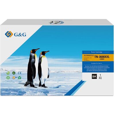 G&G, Toner, Toner kompatibel mit Brother TN3600XXL (CF) G&G, Toner, Toner kompatibel mit Brother TN3600XXL (CF)