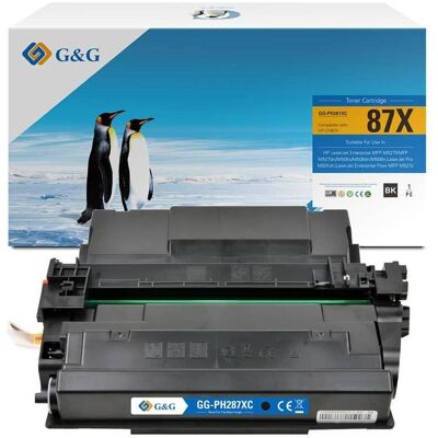 G&G, Toner, kompatibel Toner mit HP CF287X, NT-PH287XC, black, 18000S, high capacity (CF) G&G, Toner, kompatibel Toner mit HP CF287X, NT-PH287XC, black, 18000S, high capacity (CF)