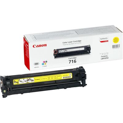 Canon Toner, Toner jaune 716 (Y) Canon Toner, Toner jaune 716 (Y)