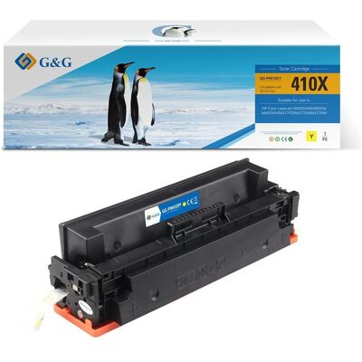 G&G, Toner, kompatibel Toner mit HP CF412X, NT-PH412XY, HP 410X, yellow, 5000S, high capacity (Y) G&G, Toner, kompatibel Toner mit HP CF412X, NT-PH412XY, HP 410X, yellow, 5000S, high capacity (Y)