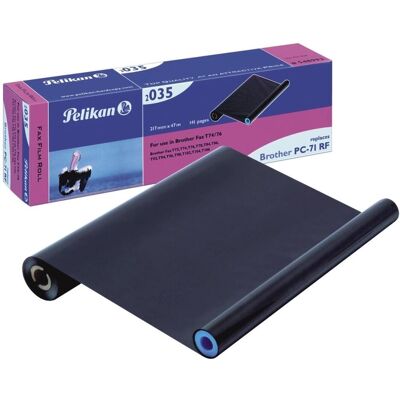 Pelikan Fax : accessoires, Rouleau de transfert pour la série BrotherFax-T Pelikan Fax : accessoires, Rouleau de transfert pour la série BrotherFax-T