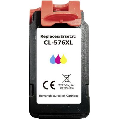 Renkforce, Cartouche d'impression, Druckerpatrone ersetzt Canon CL-576XL Kompatibel Color RF-CCL576XLCMY (RF-6728538) Renkforce, Cartouche d'impression, Druckerpatrone ersetzt Canon CL-576XL Kompatibel Color RF-CCL576XLCMY (RF-6728538)