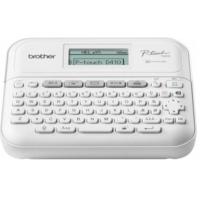 Brother PT-D410, Étiqueteuse, Blanc Brother PT-D410, Étiqueteuse, Blanc