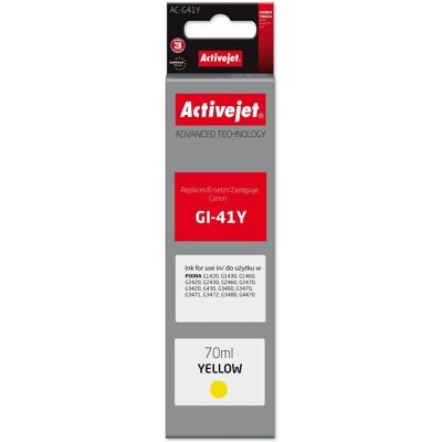 Activejet, Cartouche d'impression, AC-G41Y Druckerpatrone 1 Stück(e) Kompatibel Hohe (XL-) Ausbeute Gelb (Y) Activejet, Cartouche d'impression, AC-G41Y Druckerpatrone 1 Stück(e) Kompatibel Hohe (XL-) Ausbeute Gelb (Y)