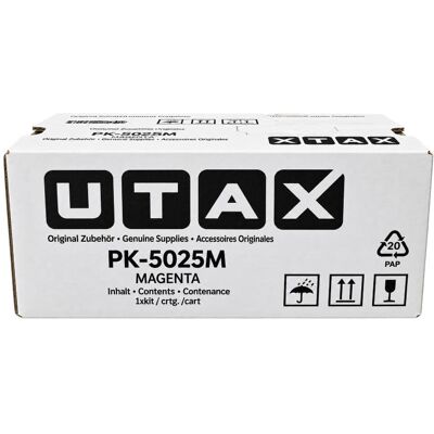 Utax, Toner, Toner 1T0C0DBUT0 / PK-5025M Magenta (M) Utax, Toner, Toner 1T0C0DBUT0 / PK-5025M Magenta (M)