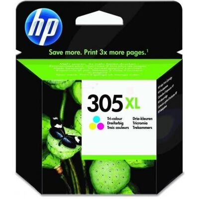 HP Cartouche d'impression, No.305XL couleur (3YM63AE) HP Cartouche d'impression, No.305XL couleur (3YM63AE)