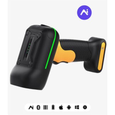 Inateck Barcodescanner 61 black (BCST-61 black) (Codes à barres 1D), Lecteur de codes barres, Noir, Jaune Inateck Barcodescanner 61 black (BCST-61 black) (Codes à barres 1D), Lecteur de codes barres, Noir, Jaune