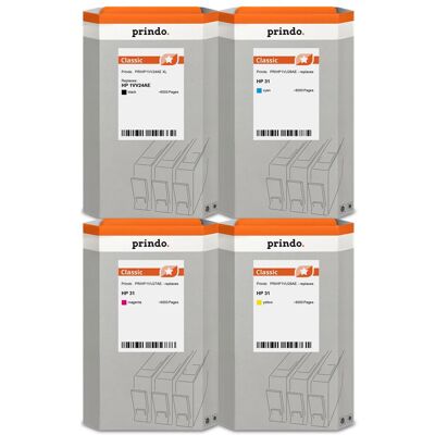 Prindo, Cartouche d'impression, PRSHP32XL 31 MCVP PRSHP32XL 31 MCVP (C, CF, M, Y) Prindo, Cartouche d'impression, PRSHP32XL 31 MCVP PRSHP32XL 31 MCVP (C, CF, M, Y)