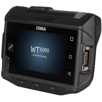 Zebra Ordinateur portable WT6000, Lecteur de codes barres, Noir Zebra Ordinateur portable WT6000, Lecteur de codes barres, Noir