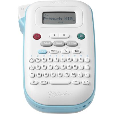 Brother P-Touch PT-N10, Étiqueteuse, Blanc, Multicolore, Bleu Brother P-Touch PT-N10, Étiqueteuse, Blanc, Multicolore, Bleu