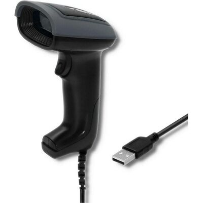 Qoltec 50863 Wired QR & BARCODE Scanner USB (Codes à barres 2D), Lecteur de codes barres, Noir Qoltec 50863 Wired QR & BARCODE Scanner USB (Codes à barres 2D), Lecteur de codes barres, Noir