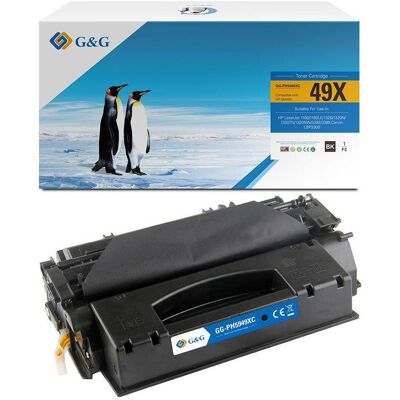 G&G, Toner, kompatibel Toner mit HP Q5949X, NT-PH5949XC, HP 49X, black, 6000S, high capacity (CF) G&G, Toner, kompatibel Toner mit HP Q5949X, NT-PH5949XC, HP 49X, black, 6000S, high capacity (CF)