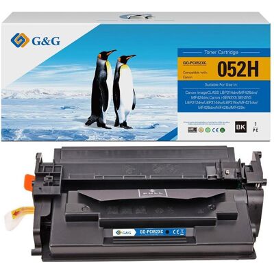 G&G, Toner, kompatibel Toner mit Canon 052H, NT-PC052XC, black, 9200S, high capacity G&G, Toner, kompatibel Toner mit Canon 052H, NT-PC052XC, black, 9200S, high capacity