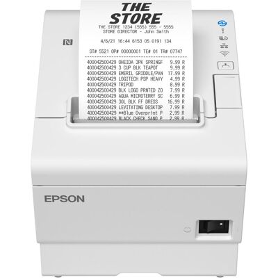 Epson T88Vii (111) - Imprimante de reçus thermique - 180x180 DPI - Blanc Epson T88Vii (111) - Imprimante de reçus thermique - 180x180 DPI - Blanc