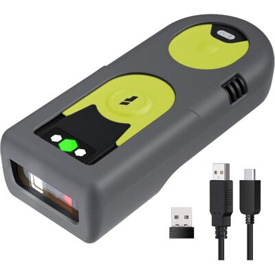 Inateck Barcodescanner 42 green (BCST-42 green) (Codes à barres 2D), Lecteur de codes barres, Noir, Gris, Vert Inateck Barcodescanner 42 green (BCST-42 green) (Codes à barres 2D), Lecteur de codes barres, Noir, Gris, Vert