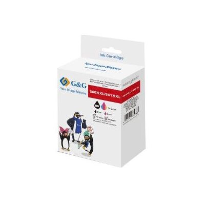 G&G, Cartouche d'impression, XXL-Druckrpatrone kompatibel mit Canon PG560XL/CL561XL (CF) G&G, Cartouche d'impression, XXL-Druckrpatrone kompatibel mit Canon PG560XL/CL561XL (CF)