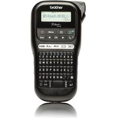 Brother P-Touch PT-H110 AZERTY, Étiqueteuse, Noir Brother P-Touch PT-H110 AZERTY, Étiqueteuse, Noir