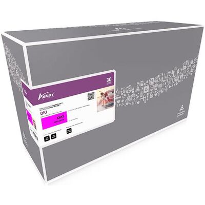 Astar - AS20196 - Magenta - OKI C612 - Cartouche de toner Astar - AS20196 - Magenta - OKI C612 - Cartouche de toner
