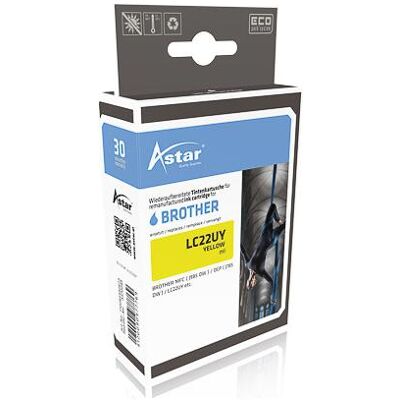 Astar, Cartouche d'impression, AS70049 BRO. MFCJ985DW TINTE YEL LC22UY 1200pages (Y) Astar, Cartouche d'impression, AS70049 BRO. MFCJ985DW TINTE YEL LC22UY 1200pages (Y)