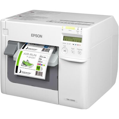 Epson Tm-C3500 (720 dpi), Imprimante d'étiquettes, Blanc Epson Tm-C3500 (720 dpi), Imprimante d'étiquettes, Blanc