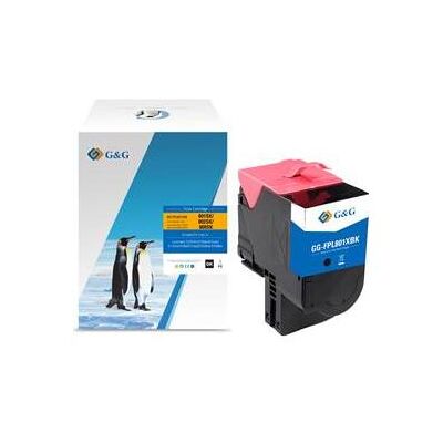 G&G, Toner, kompatibel Toner mit Lexmark 80C2SK0, NT-FPL801XBK-A, black, 2500S (CF) G&G, Toner, kompatibel Toner mit Lexmark 80C2SK0, NT-FPL801XBK-A, black, 2500S (CF)