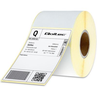 Qoltec, Rouleau d’étiquettes, 51883 (70 mm) Qoltec, Rouleau d’étiquettes, 51883 (70 mm)
