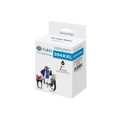G&G, Cartouche d'impression, XL-Patrone kompatibel mit HP 304XL/ N9K08AE BK (CF) G&G, Cartouche d'impression, XL-Patrone kompatibel mit HP 304XL/ N9K08AE BK (CF)