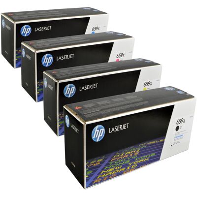 HP Toner, 4 toner W2010X-W2013X 659X multipack K C M Y 4 couleurs (C, CF, M, Y) HP Toner, 4 toner W2010X-W2013X 659X multipack K C M Y 4 couleurs (C, CF, M, Y)