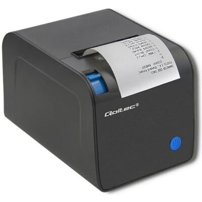 Qoltec 50246 Receipt printer Thermal max. 72 mm (USB 2.0), Imprimante de caisse, Noir Qoltec 50246 Receipt printer Thermal max. 72 mm (USB 2.0), Imprimante de caisse, Noir