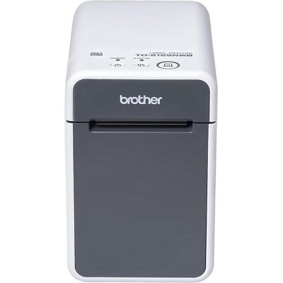 Brother P-Touch TD-2125N (203 dpi), Imprimante d'étiquettes, Blanc, Gris Brother P-Touch TD-2125N (203 dpi), Imprimante d'étiquettes, Blanc, Gris