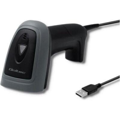 Qoltec 50863 Wired QR & BARCODE Scanner USB (Codes à barres 2D), Lecteur de codes barres, Noir Qoltec 50863 Wired QR & BARCODE Scanner USB (Codes à barres 2D), Lecteur de codes barres, Noir