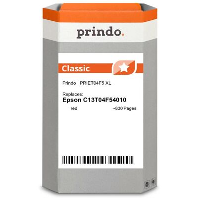 Prindo, Cartouche d'impression, kompatibel mit Epson 478XL (R) Prindo, Cartouche d'impression, kompatibel mit Epson 478XL (R)