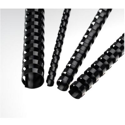 Fellowes Plastbinderücken 12,5 mm, schwarz, Relieuse : accessoires, Noir Fellowes Plastbinderücken 12,5 mm, schwarz, Relieuse : accessoires, Noir