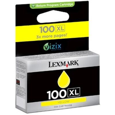 Lexmark Cartouche d'impression, 14n1071e, 100 Xl (Y) Lexmark Cartouche d'impression, 14n1071e, 100 Xl (Y)