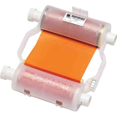 Brady, Rouleau d’étiquettes, B30-R10000-OR, ruban, orange, 110.00 mm x 60.00 m (110 mm) Brady, Rouleau d’étiquettes, B30-R10000-OR, ruban, orange, 110.00 mm x 60.00 m (110 mm)