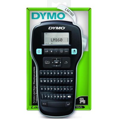 Dymo LabelMANAGER 160, Étiqueteuse, Noir, Blanc, Argent Dymo LabelMANAGER 160, Étiqueteuse, Noir, Blanc, Argent