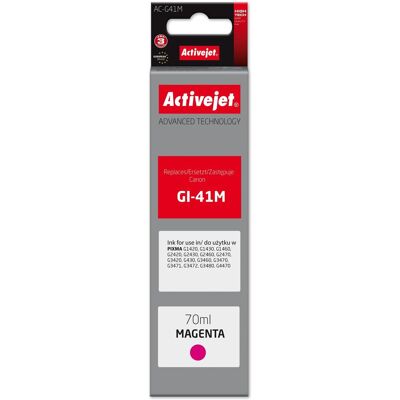 Activejet, Cartouche d'impression, AC-G41M Druckerpatrone 1 Stück(e) Kompatibel Hohe (XL-) Ausbeute Violett (M) Activejet, Cartouche d'impression, AC-G41M Druckerpatrone 1 Stück(e) Kompatibel Hohe (XL-) Ausbeute Violett (M)